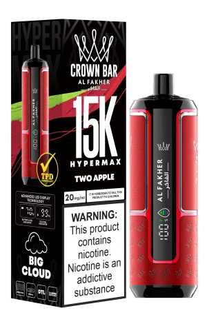 TWO APPLE Crown Bar 15K Hypermax - Two Apple