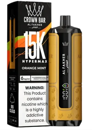 Crown Bar 15K Hypermax - Orange Mint